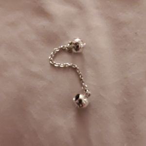 Authentic pandora safety charm chain